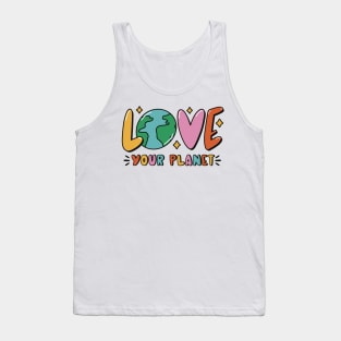 Love Mother Earth Environment Earth Day 2024 Tank Top